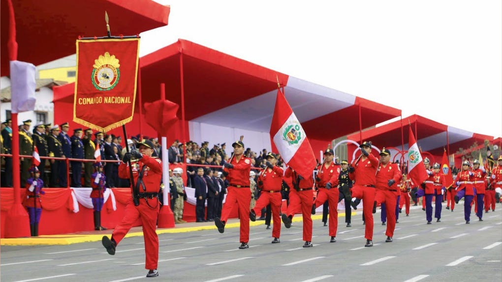 Cuerpo General de Bomberos anunció que no participará en el desfile del 29 de julio.