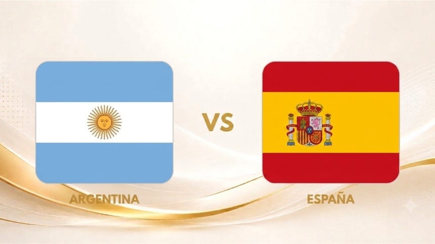 Argentina vs. España con Lionel Messi: ¿a qué hora juegan y dónde ver EN VIVO la final del Mundial 2026?