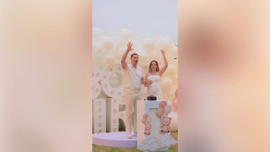 Cachaza y André Bankoff revelan el sexo de su primer bebé