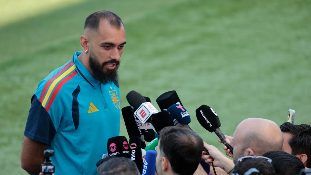 Borja Iglesias jugó, por ejemplo, el partido de España ante Portugal.