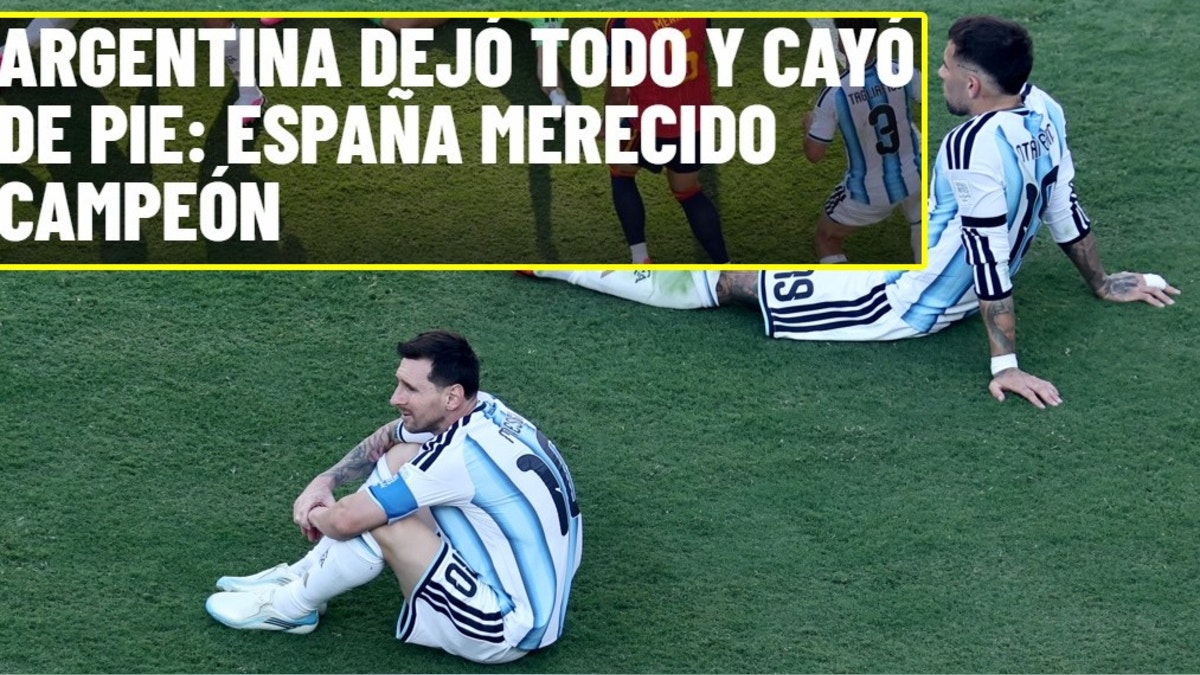 La prensa argentina lamenta la derrota de la Albiceleste en el Mundial 2026: "Dejó todo y cayó de pie"