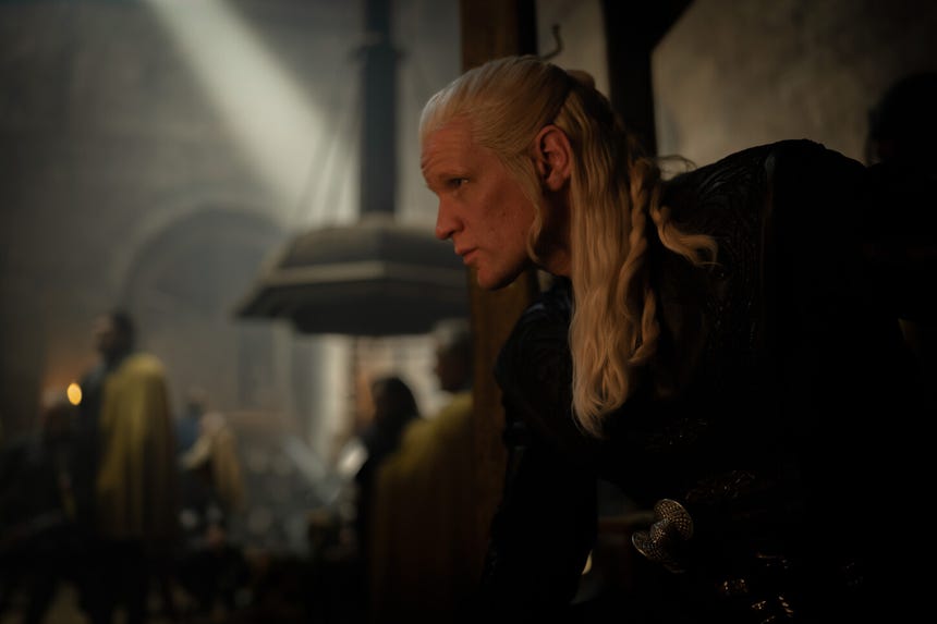 Matt Smith regresa como Daemon Targaryen en la tercera temporada de 'La casa del dragón'.