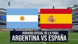 A qué hora juega Argentina vs España hoy en vivo final del Mundial 2026