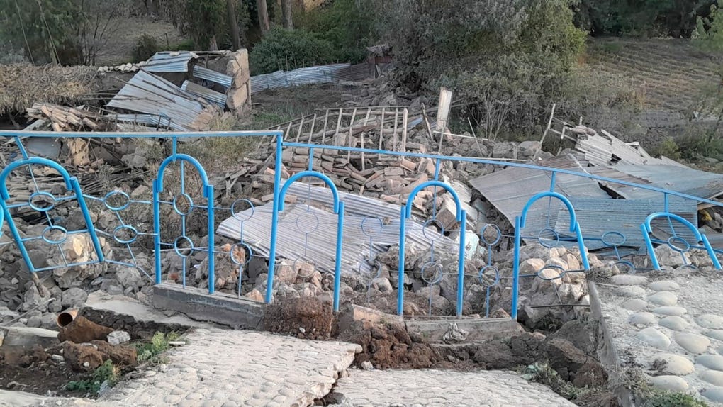 Sismo en Junín
