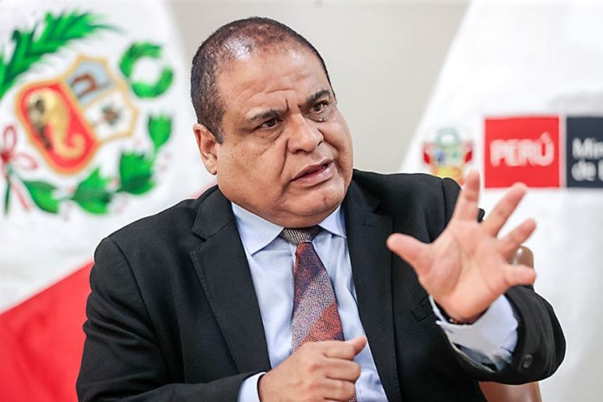 Rodolfo Acuña, ministro de Economía y Finanzas