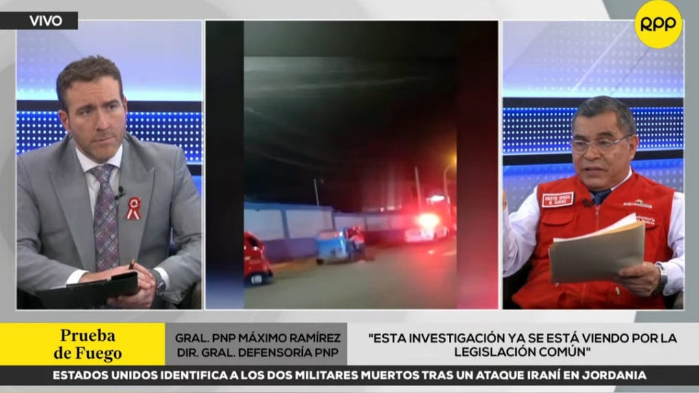 Defensor de la Policía indicó que caso ya es visto por la justicia ordinaria. 