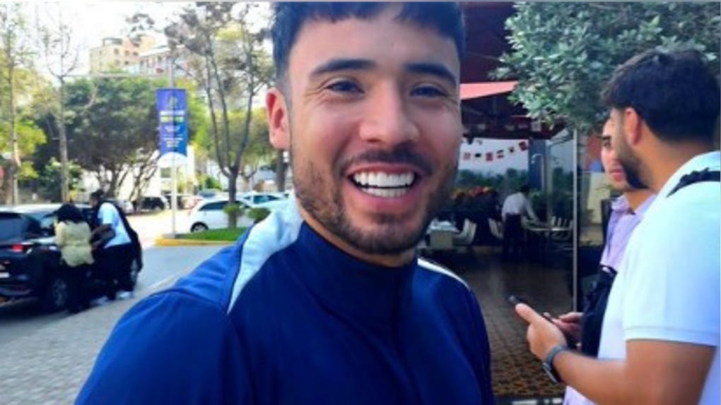 Nicolás Díaz pasó exámenes médicos en Lima.