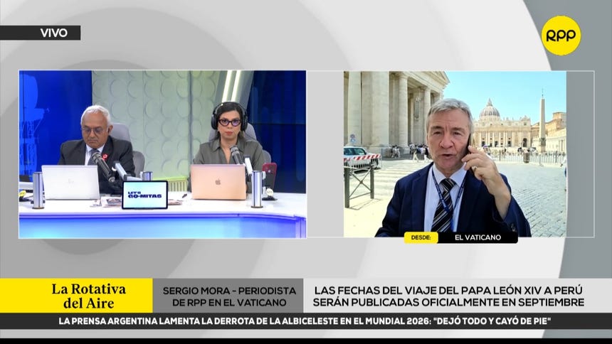 Comitiva del Vaticano volvería al Perú a principios de agosto para ultimar detalles de visita de León XIV