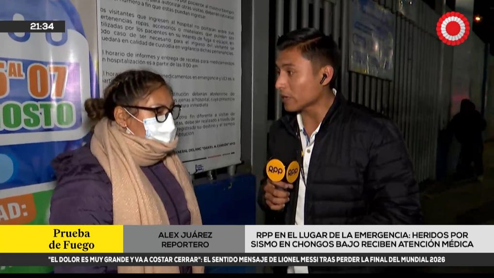 Familias duermen sobre restos agrícolas por falta de refugio tras sismo en Junín.