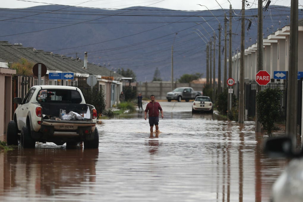 Lluvias en Coquimbo