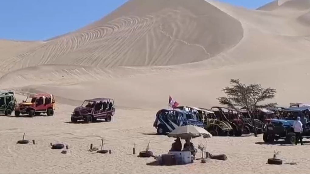 Turista pierde un brazo tras sufrir accidente durante recorrido por las dunas de Huacachina