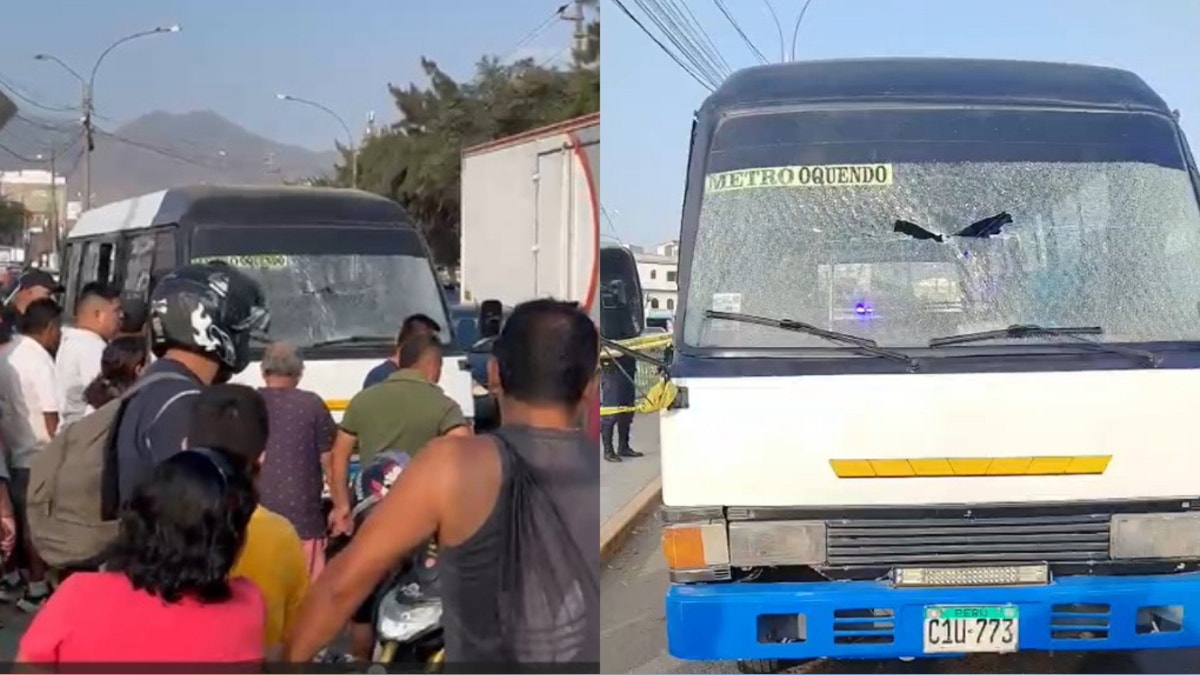 Ataque contra un bus en Los Olivos: disparan contra una unidad informal y hieren a una pasajera en la avenida Izaguirre