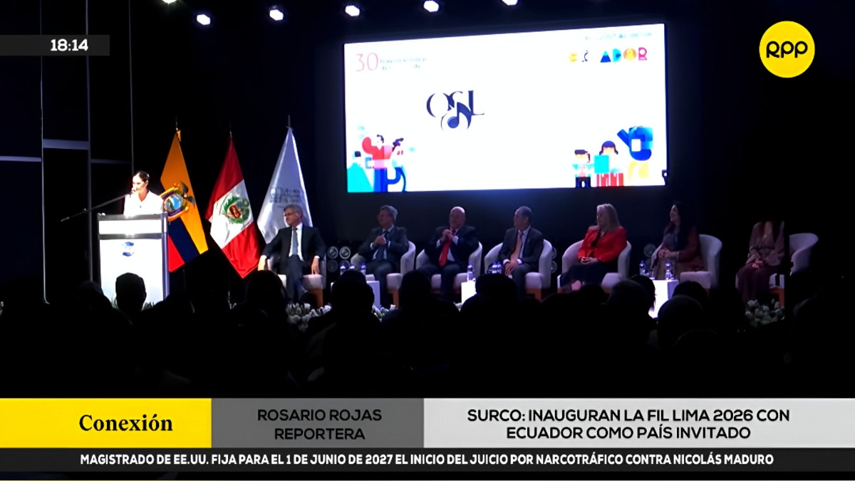 Inauguran la FIL Lima 2026 con Ecuador como país invitado y show en vivo [VIDEO]