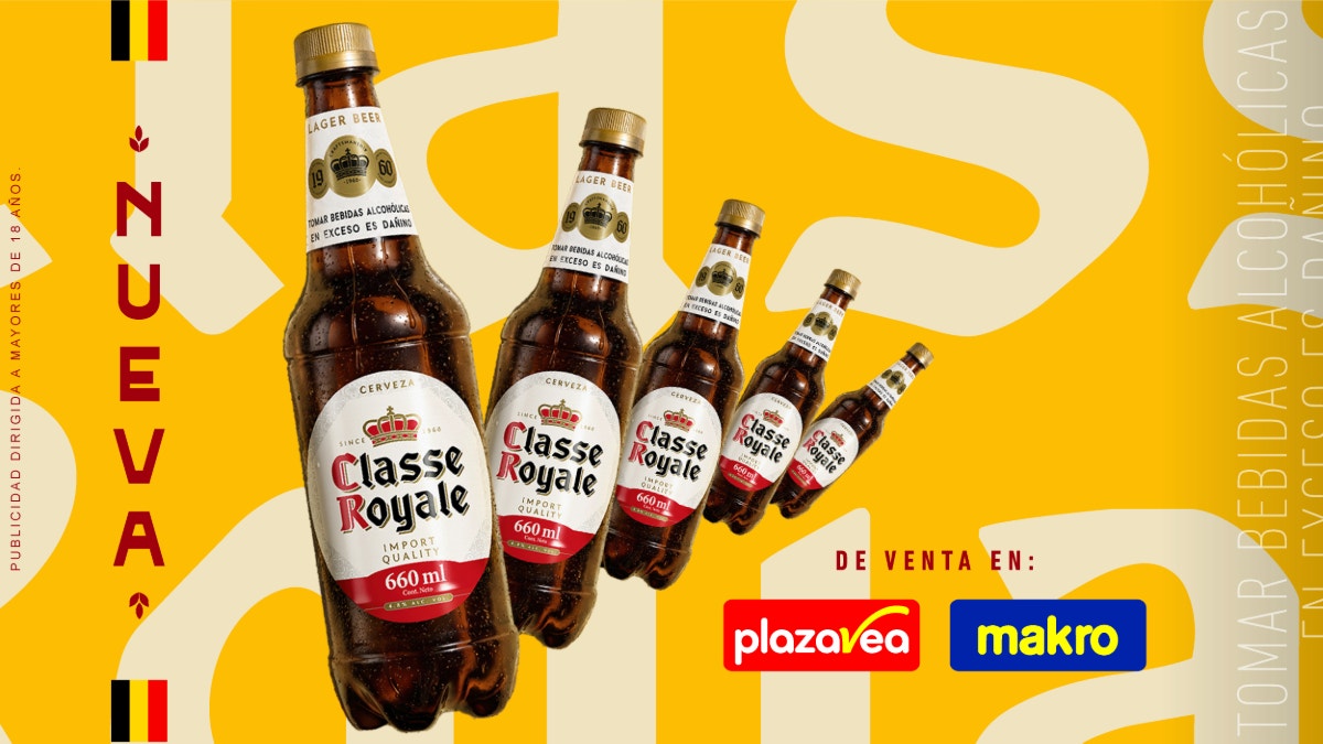 Una cerveza belga aprobada por los más cheleros: ¡Classe Royale ya llegó al Perú!