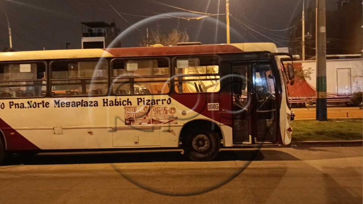 Chofer de la empresa Santa Cruz salvó de morir en ataque armado en Comas: al ver al sicario, aceleró y evitó los disparos