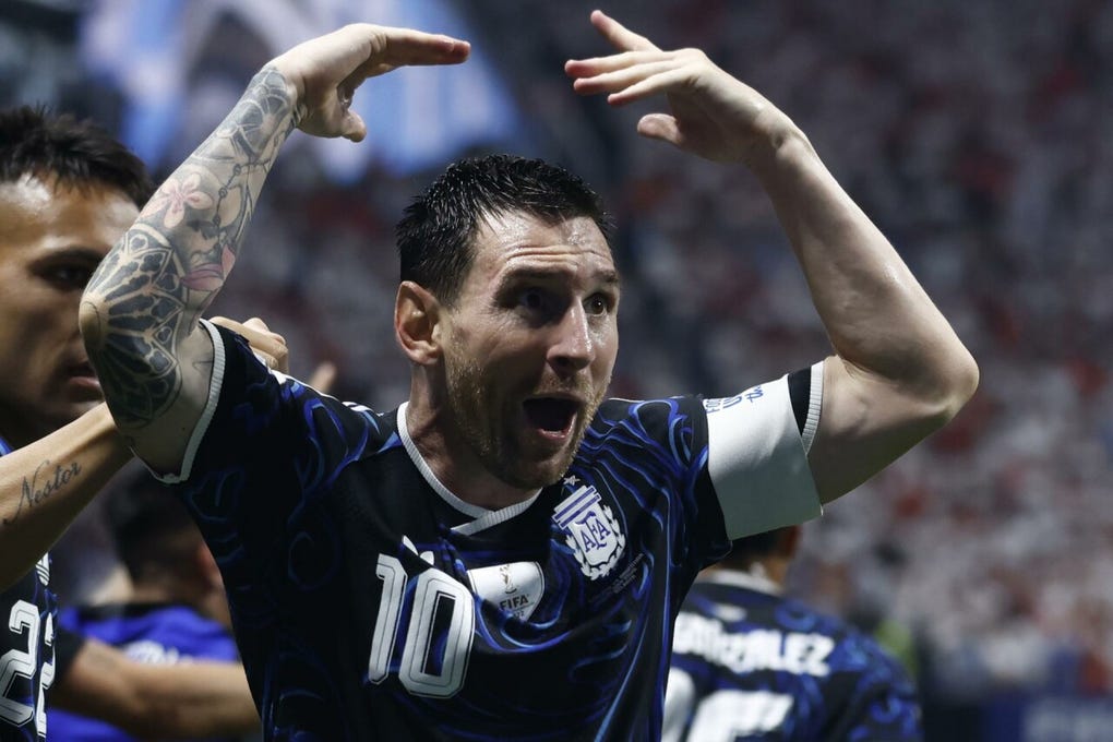 Lionel Messi - Selección de Argentina.