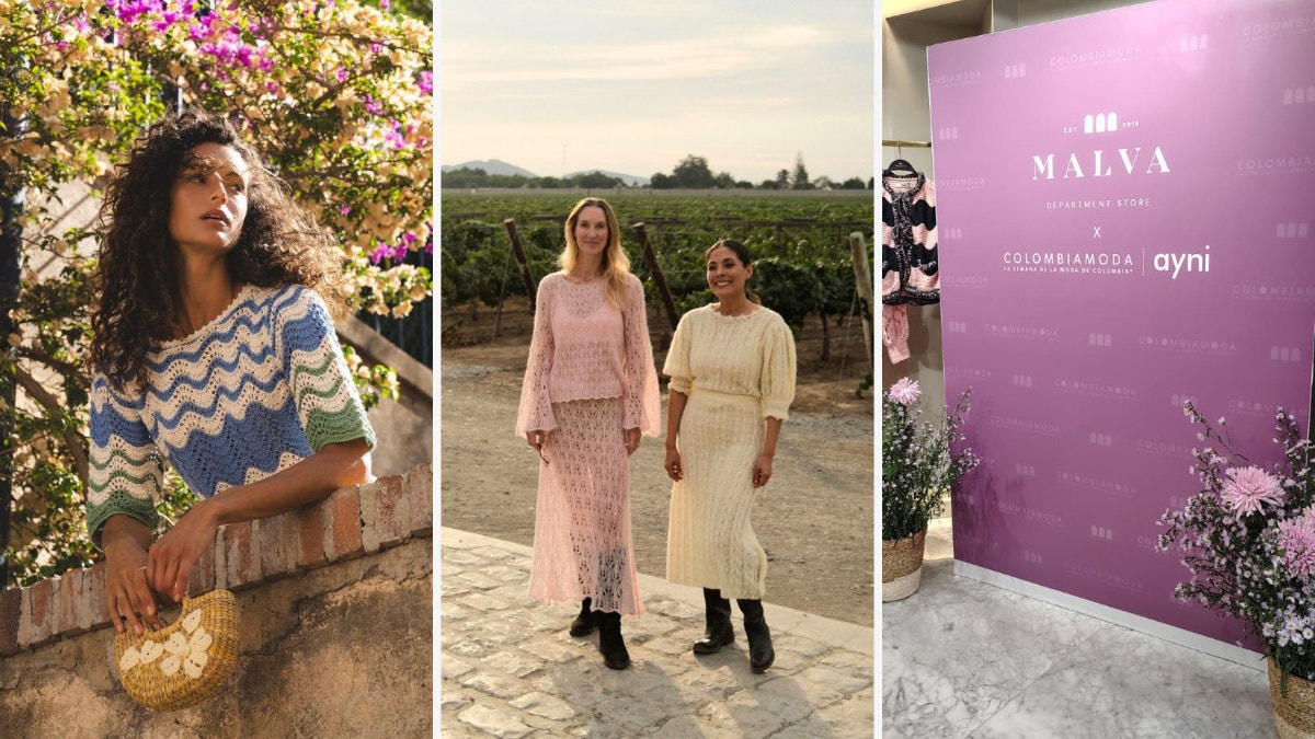 Ayni cerrará la pasarela de Colombiamoda con una colección junto a Malva y prepara un pop-up en Medellín