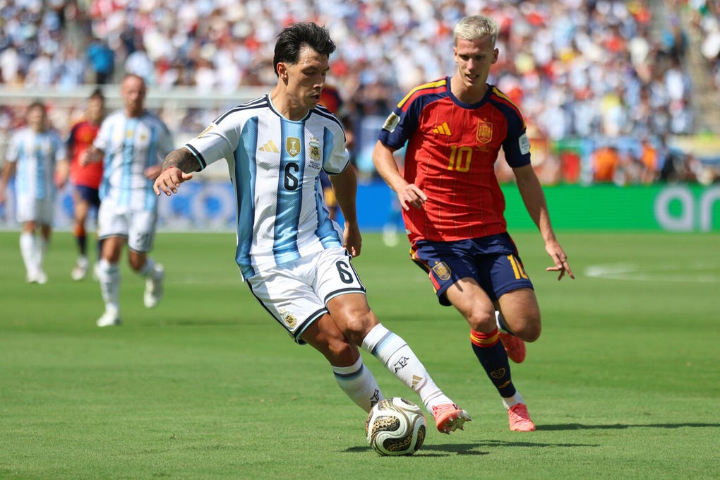 Lisandro Martínez - Selección de Argentina.