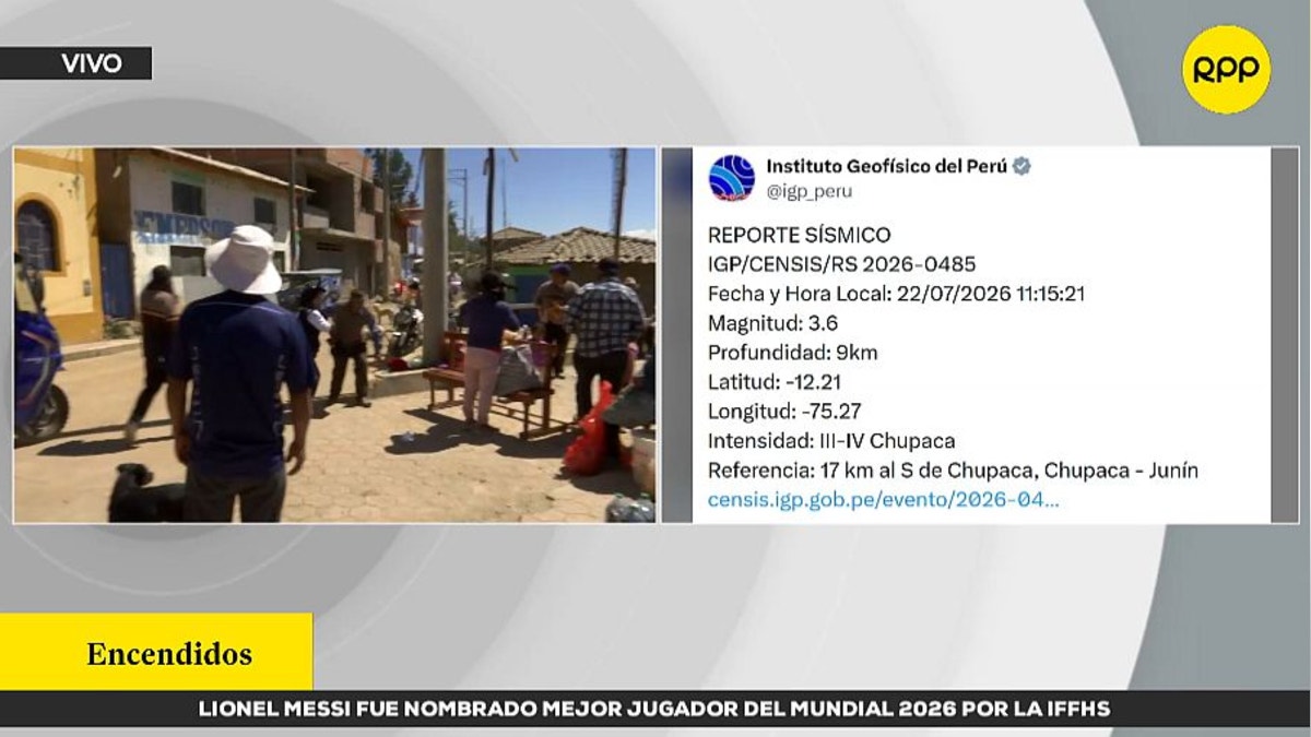 “Toda una desesperación”: nuevo sismo en Junín causó alarma en la población