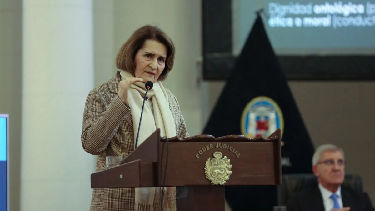 Luz Pacheco negó que el TC se haya pronunciado sobre inocencia o culpabilidad de Cerrón al anular su prisión preventiva