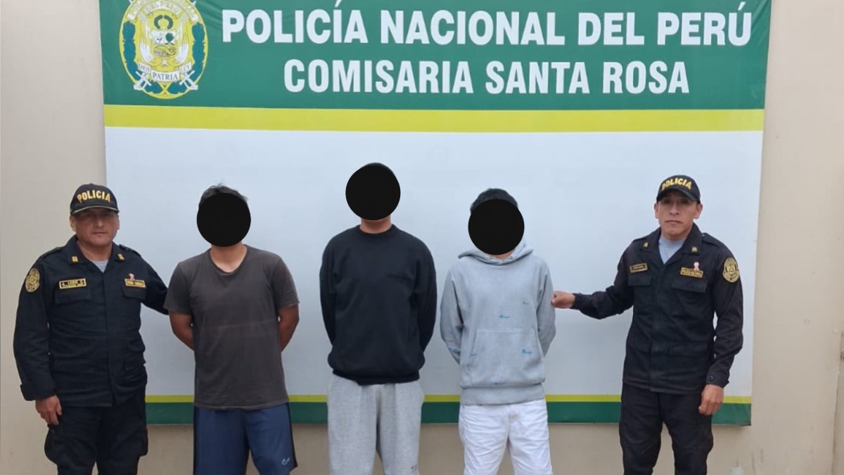 Tres jóvenes fueron detenidos en flagrancia tras denuncia por abuso sexual a una universitaria en Chiclayo