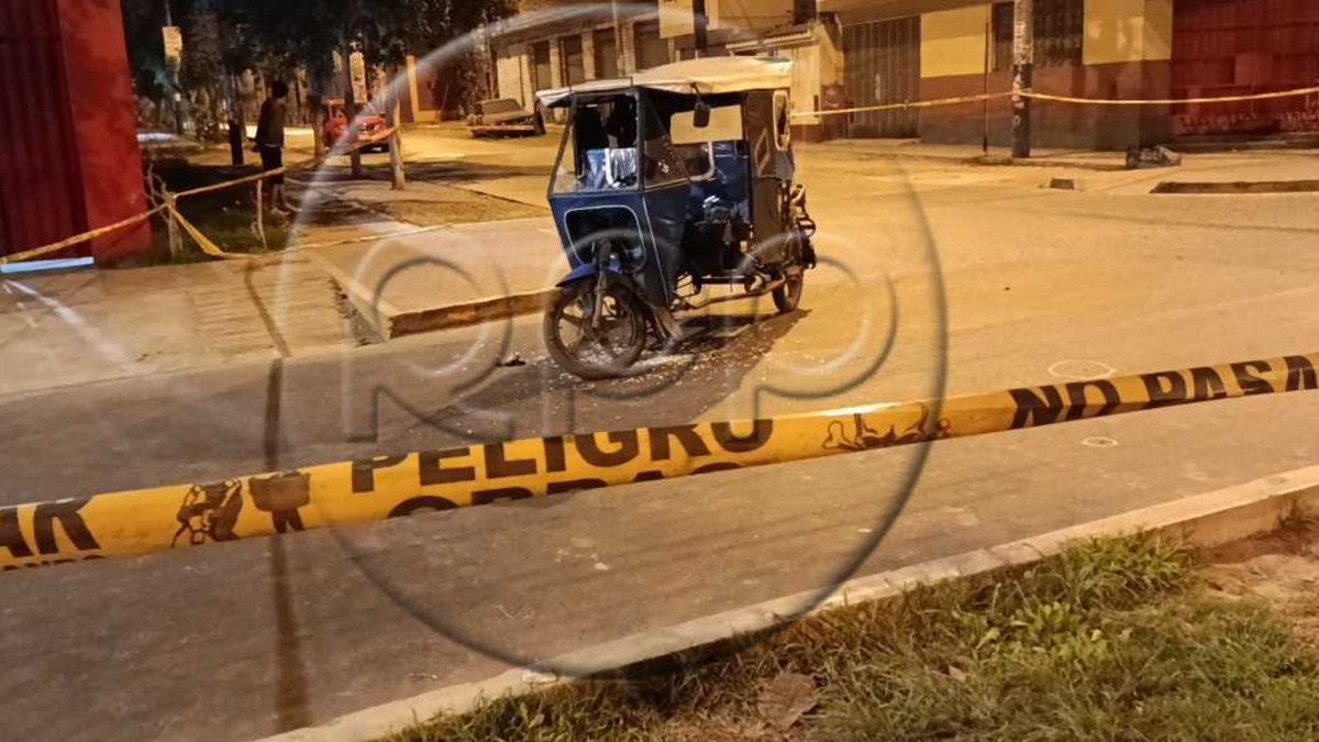 ¡Hasta cuándo! Un mototaxista fue atacado a balazos en San Anita