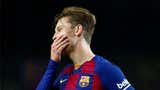 Larga recuperación: Barcelona reporta que Frenkie de Jong sufrió una rotura del ligamento en la rodilla derecha