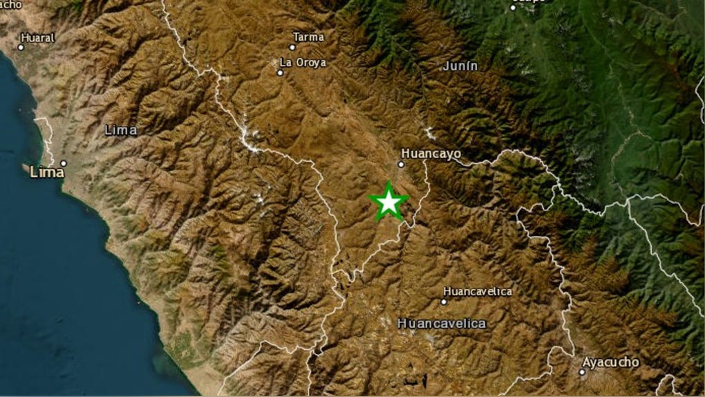 Nuevo sismo en Chupaca.