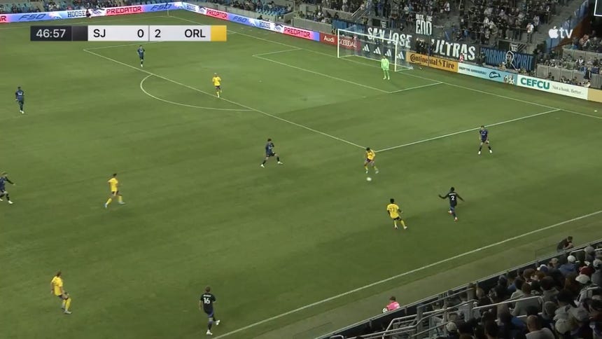 Así fue el gol de Antoine Griezmann contra San José Earthquakes.