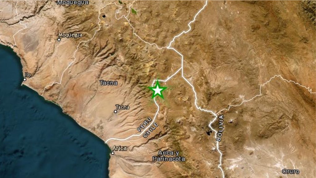 El sismo fue sentido a las 2:41 a.m.
