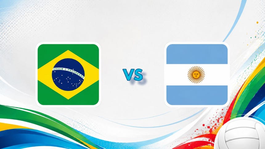 Brasil và Argentina quyết đấu tại bán kết Cúp Sudamericana Bóng chuyền 2026 ở Lima (Brasil vs Argentina EN VIVO | Fuente: RPP)