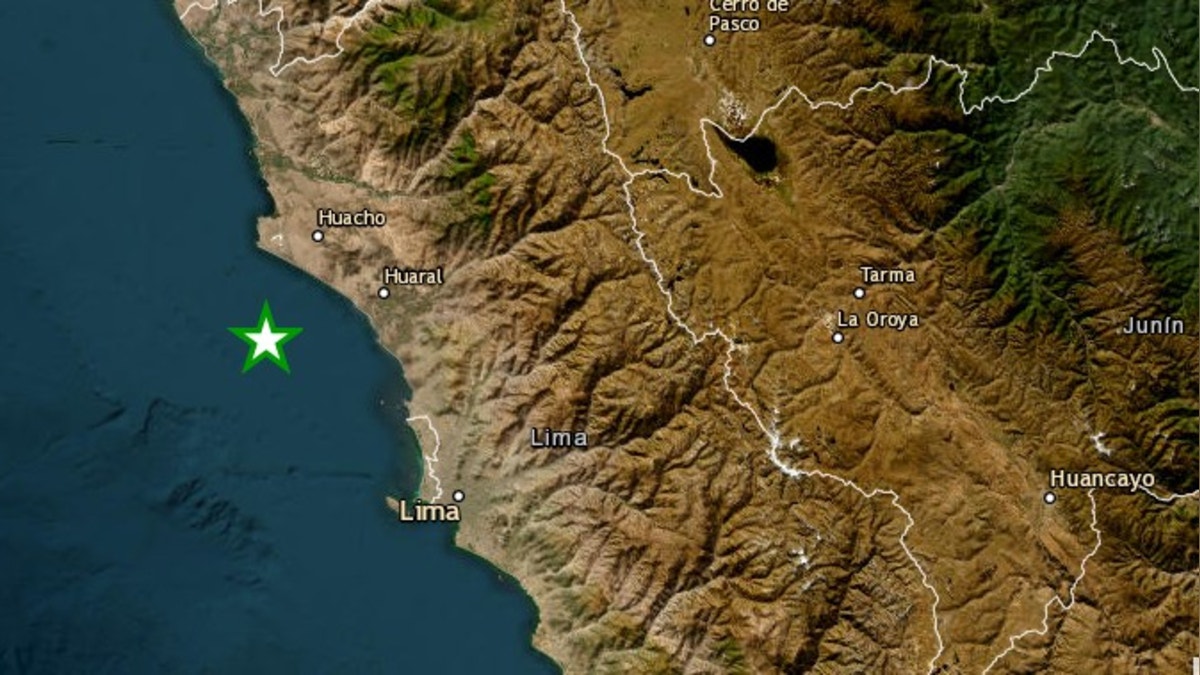 Lima: un sismo de magnitud 4.0 fue registrado esta noche en Huacho