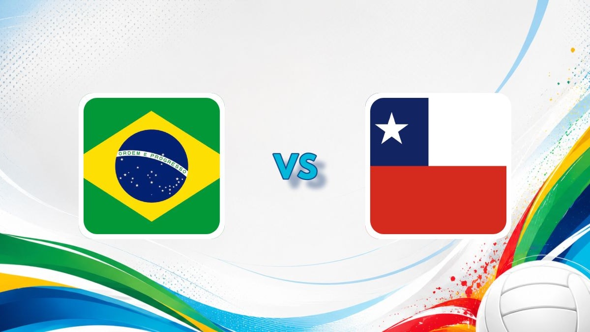 Brasil vs Chile EN VIVO: Copa Sudamericana de Vóley 2026 horario y canales de TV para ver fecha 3