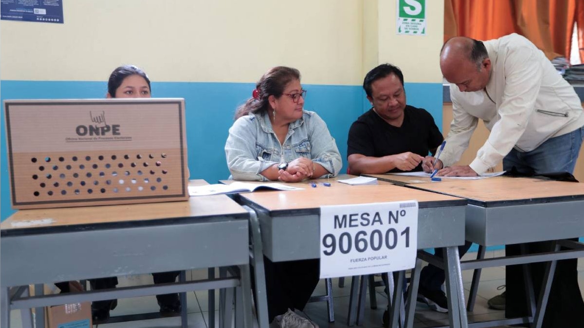 Link para consultar si eres miembro de mesa para las Elecciones Regionales y Municipales 2026