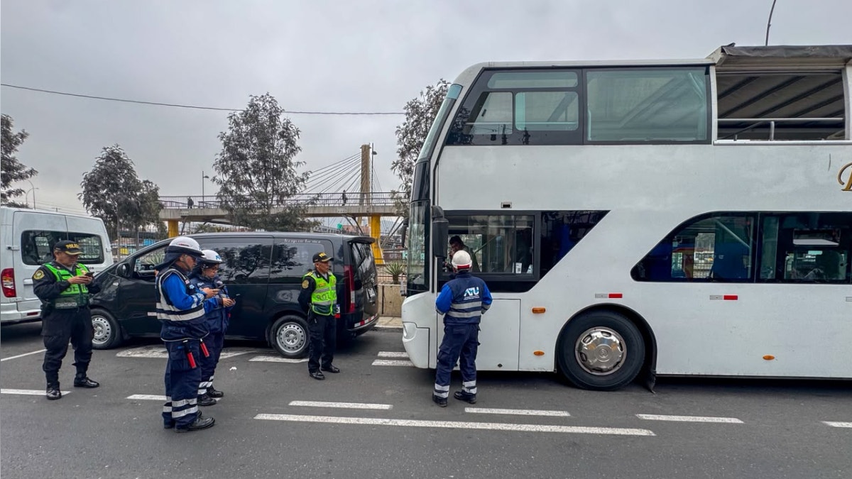 ATU refuerza el control al transporte turístico con intervenciones durante los feriados por Fiestas Patrias