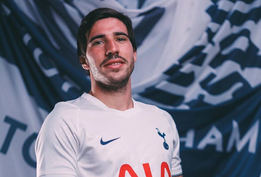3. Sandro Tonali al Tottenham Hotspur por 108 millones de euros.