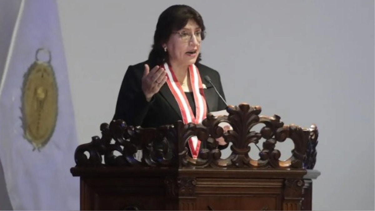 PJ archivó definitivamente proceso contra Delia Espinoza por elaboración del Reglamento de Actuación Fiscal en la Investigación del Delito