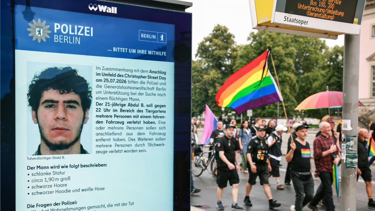 La Policía alemana abate al principal sospechoso del atropello múltiple durante el Día del Orgullo LGBTI en Berlín