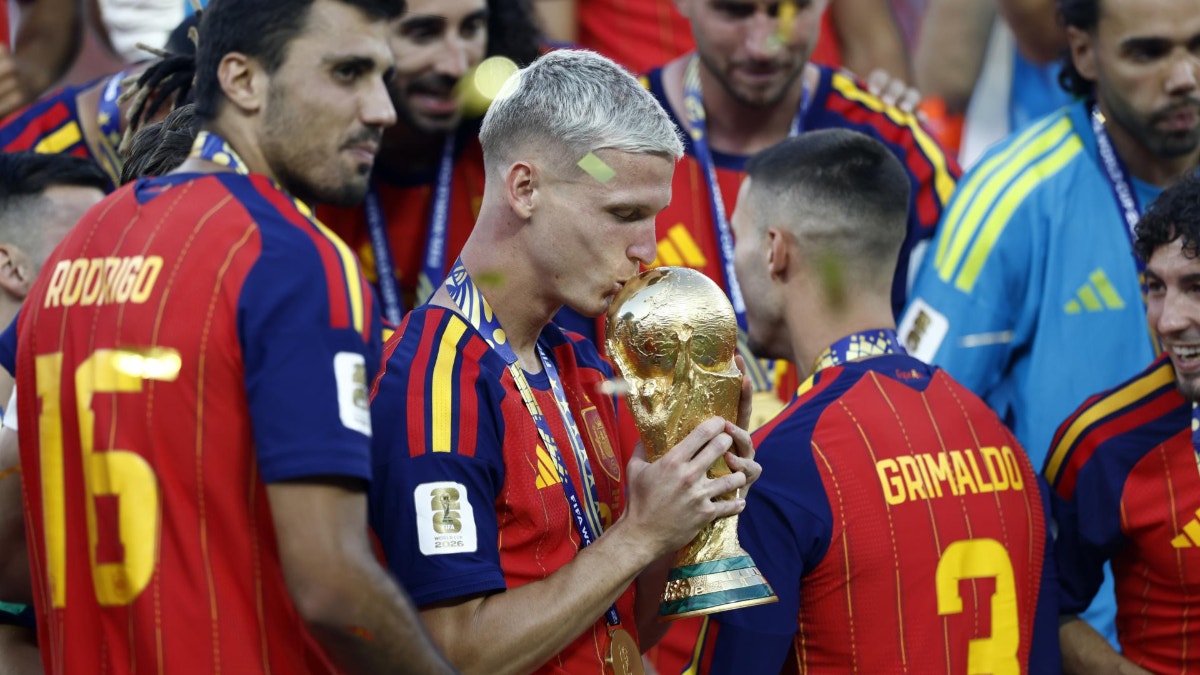 Hubo réplica: Dani Olmo respondió a las disculpas de Roberto Ayala tras agresión en la final del Mundial