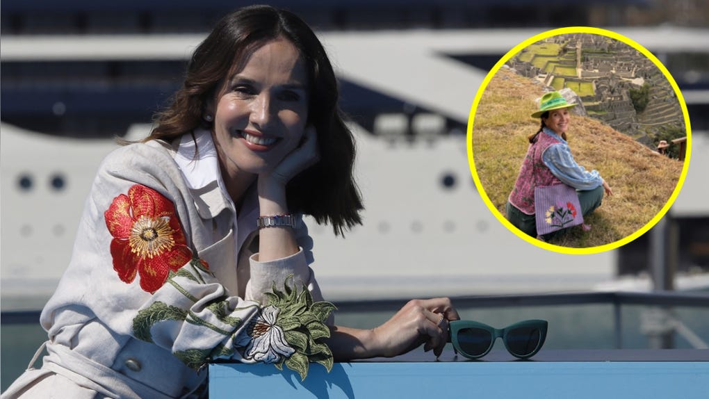 Natalia Oreiro compartió fotos de su viaje a Machu Picchu.