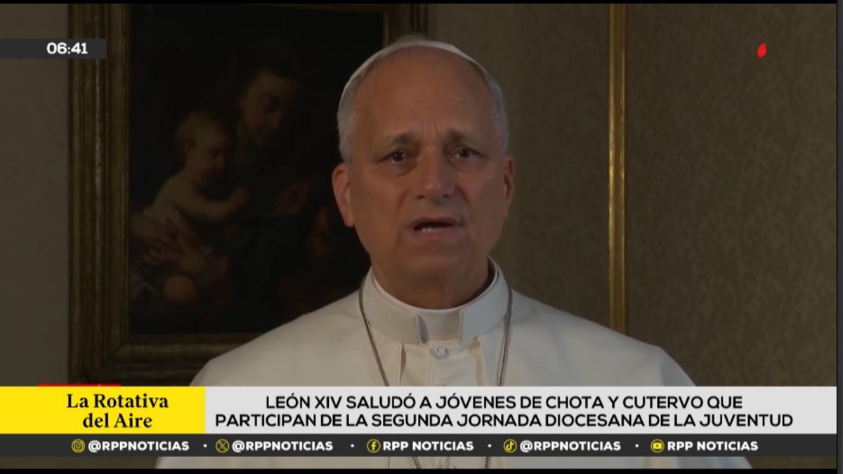 Papa León XIV saludó a jóvenes de Chota y Cutervo que participaron en la Segunda Jornada Diocesana de la Juventud
