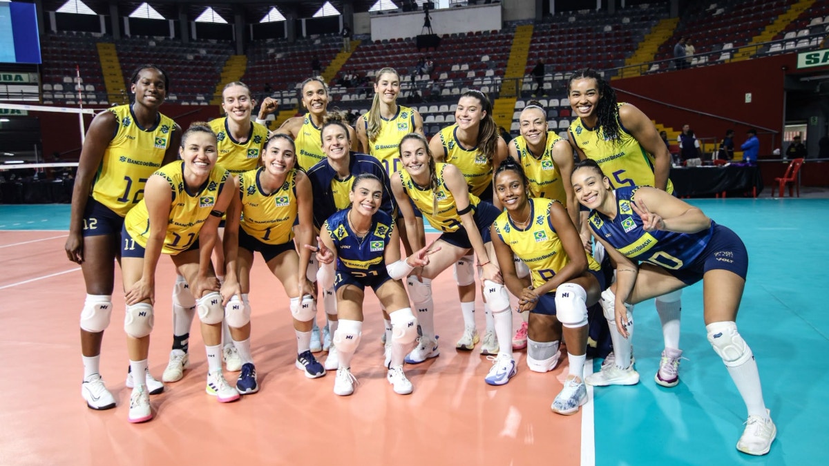 ¡Celebra Brasil! Venció 3-0 a Colombia y se consagró campeón de la Copa Sudamericana de Vóley 2026