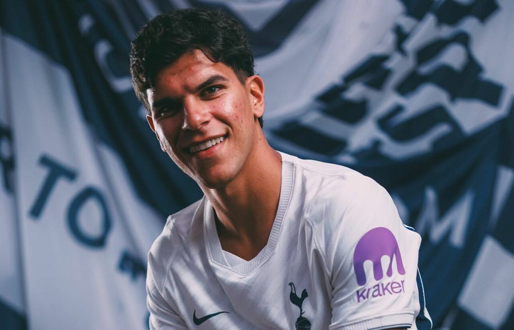 4. Mateus Fernandes al Tottenham Hotspur por 99 millones de euros.