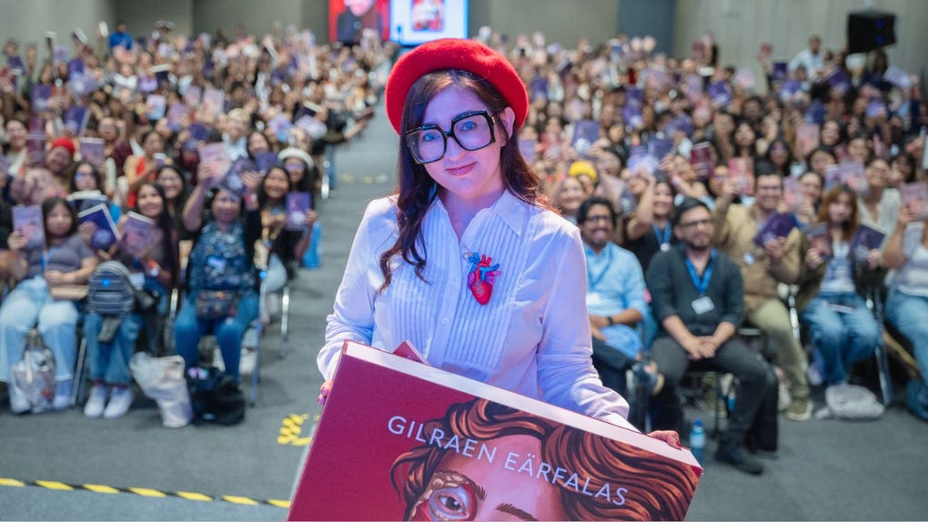 Gilraen Eärfalas es autora de libros como 'Desfibrilador' y 'No me llames loca', entre otras obras.