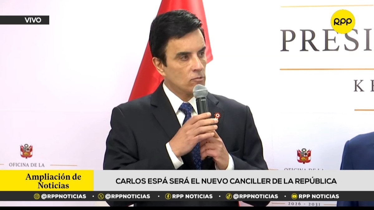 Carlos Espá, próximo canciller, sobre posibilidad de salvoconducto a Betssy Chávez: "Creemos en el imperio de la ley"