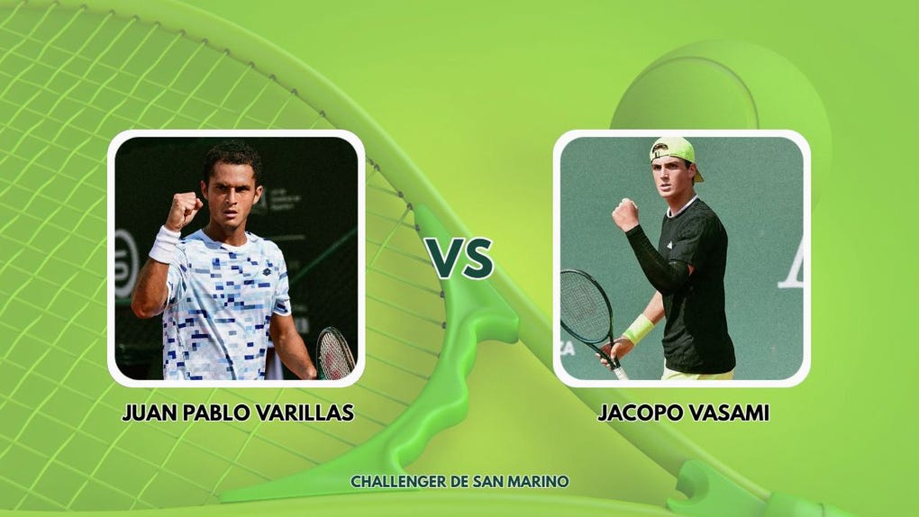 Juan Pablo Varillas vs Jacopo Vasami EN VIVO | Guía de TV Challenger de San Marino