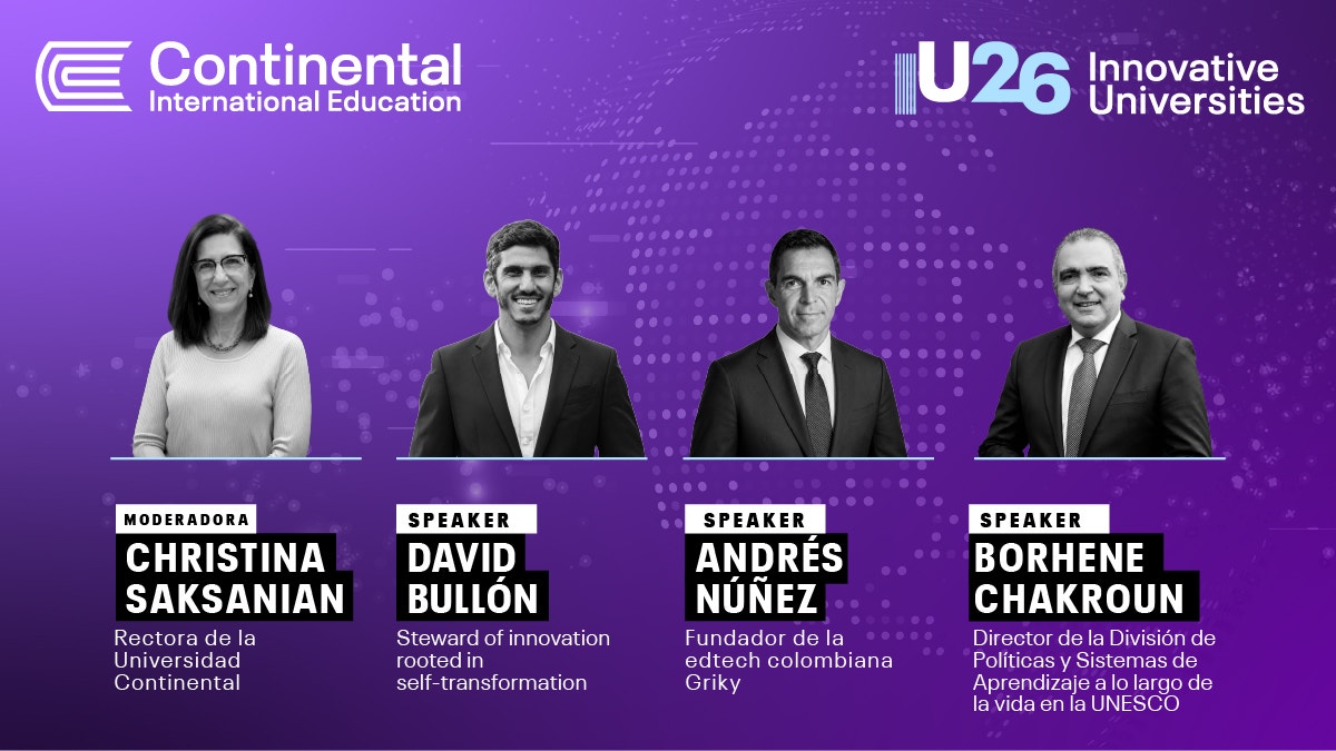 Universidad Continental impulsa el debate sobre el futuro de la educación superior en Innovative Universities 2026