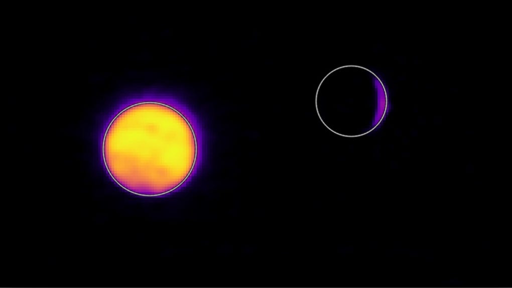 La misión ESCAPADE de la NASA obtiene un retrato conjunto de la Tierra y la Luna rumbo a Marte