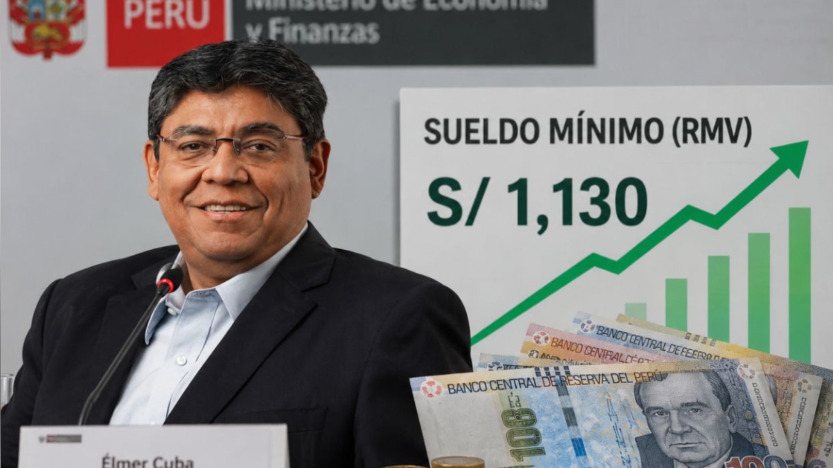 Élmer Cuba, nuevo ministro de Economía de Keiko Fujimori, no descarta aumento del sueldo mínimo: "vamos a esperar unos días más"