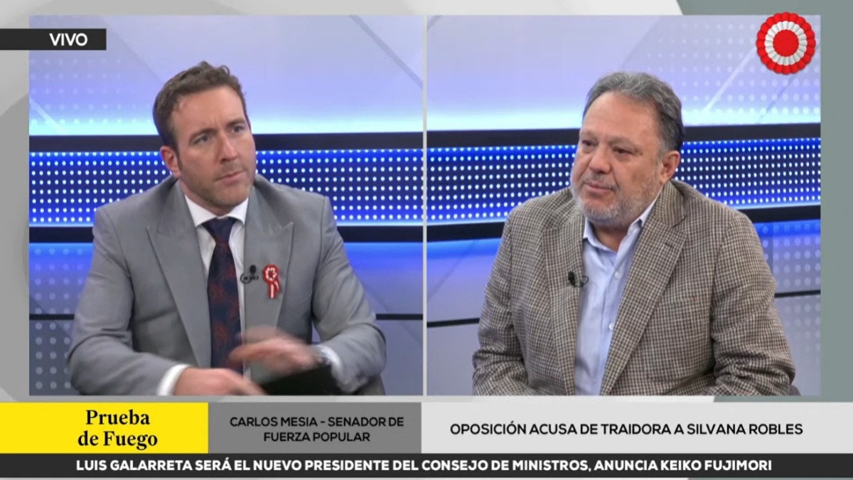 Carlos Mesía sobre voto nulo en elección de mesa directiva del Senado: "Alguien quiso votar por Fuerza Popular"